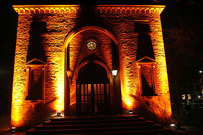 Eingang zur Casino-Kundenveranstaltung Eingang zur Casino-Kundenveranstaltung