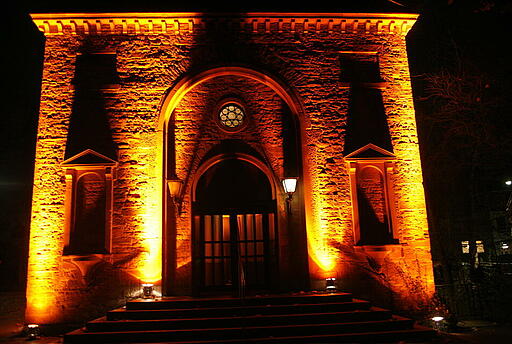 Eingang zur Casino-Kundenveranstaltung Eingang zur Casino-Kundenveranstaltung