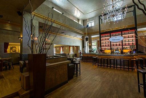 Bar des Park Cafés in München Bar des Park Cafés in München