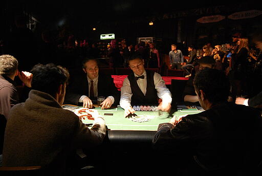 Pokern bei der Bread & Butter 2011 Gäste der Bread & Butter 2011 pokern